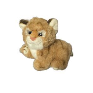 Vintage 1997 morehead endangered Youngins Collection lion cub plush 9 x 12
